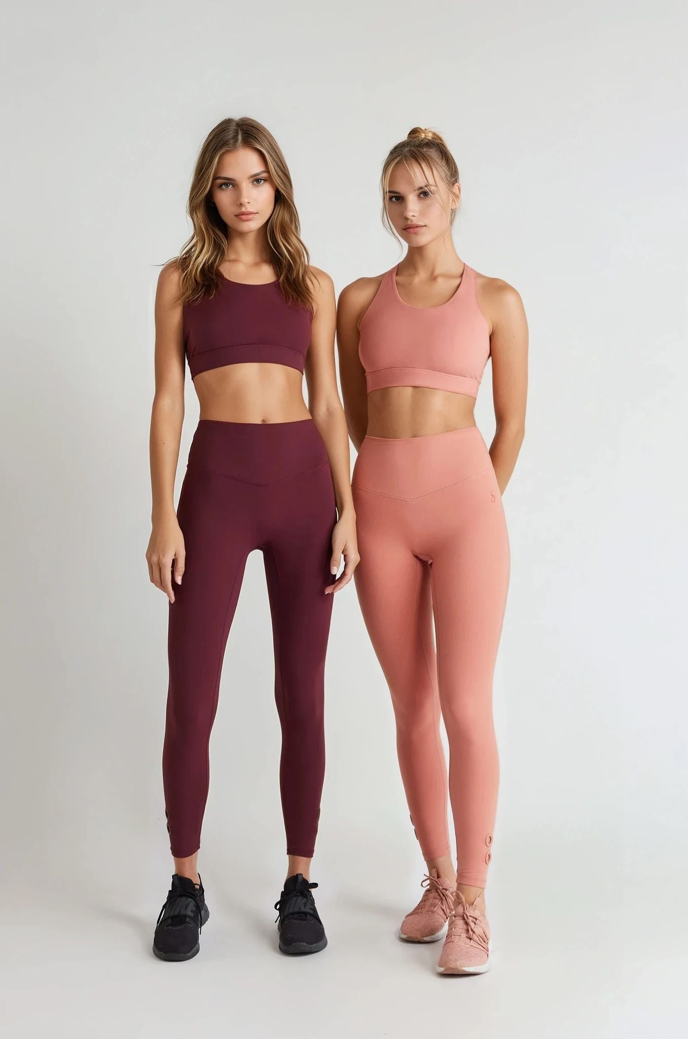 Setis Strappy Sports Bra - Burgundy